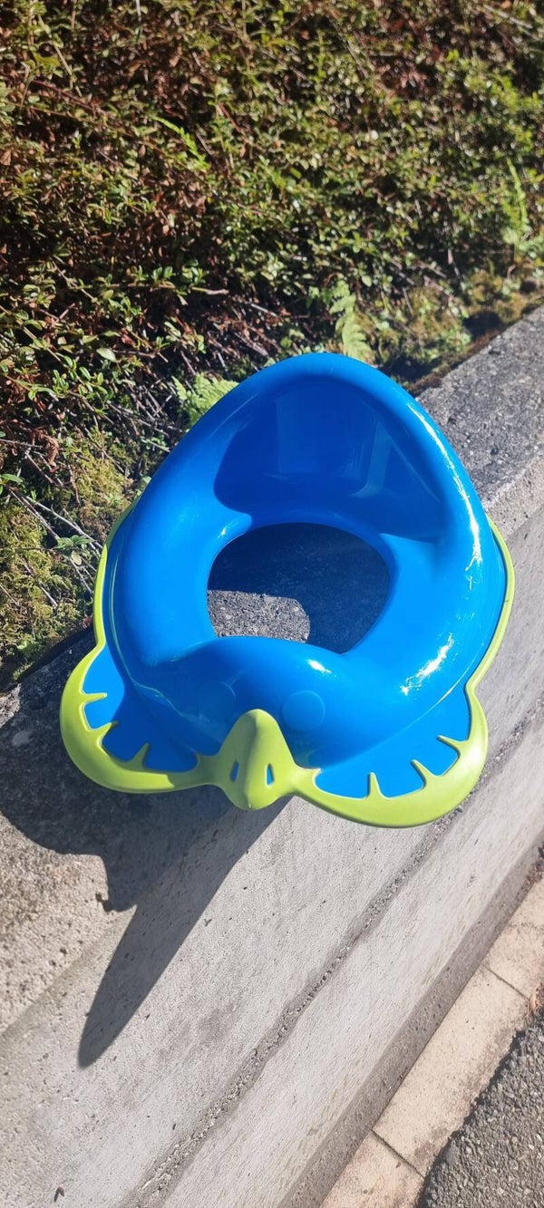 WC-Sitzverkleinerer für Kinder – blau/grün
