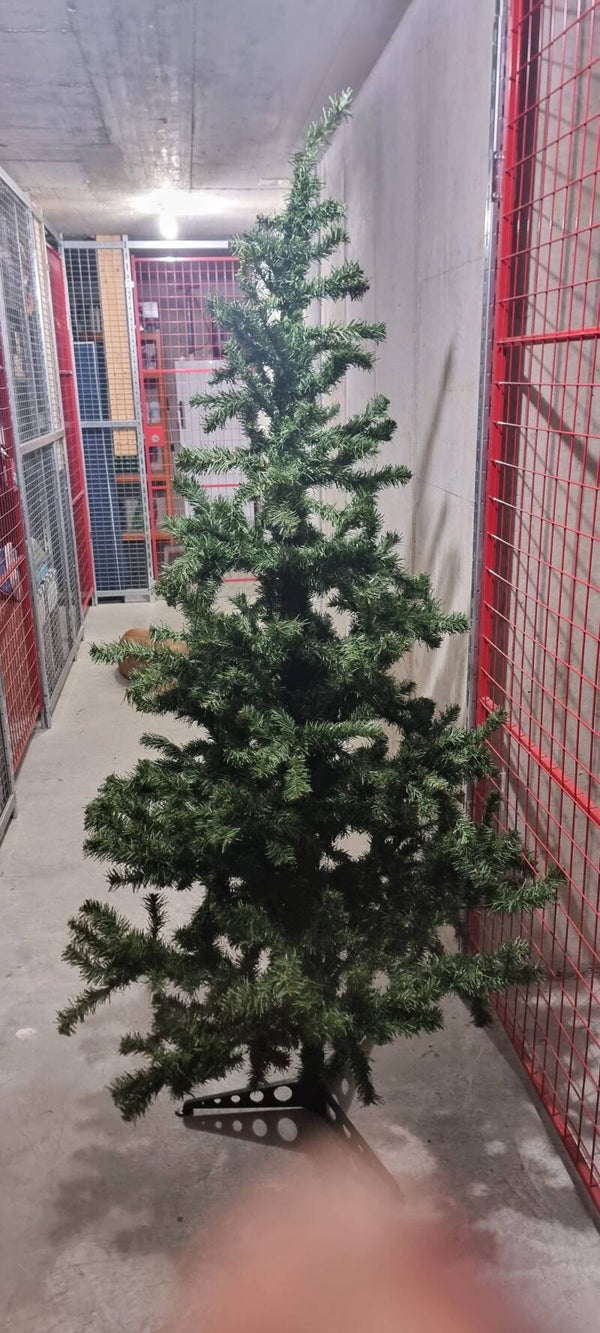 Künstlicher Weihnachtsbaum ca. 160 cm mit Metallständer