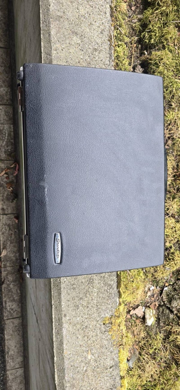Samsonite Aktenkoffer Businesskoffer Dokumentenkoffer – Aluminiumrahmen – Schwarz