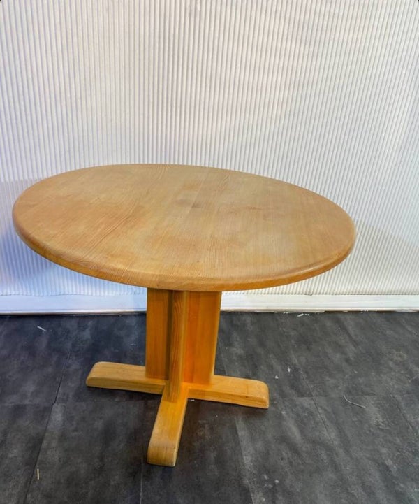 Runder Holztisch / Esstisch Massivholz Look