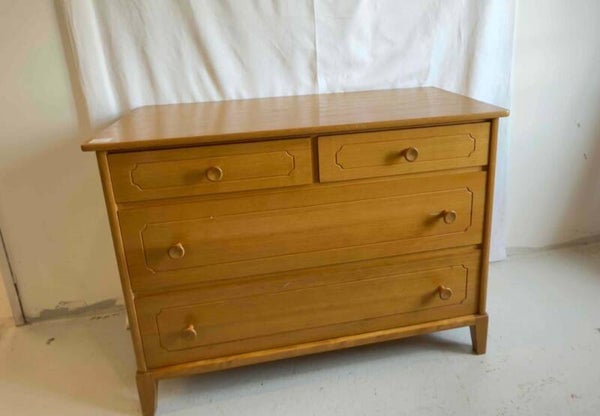Kommode aus Holz mit 4 Schubladen | Vintage | Viel Stauraum