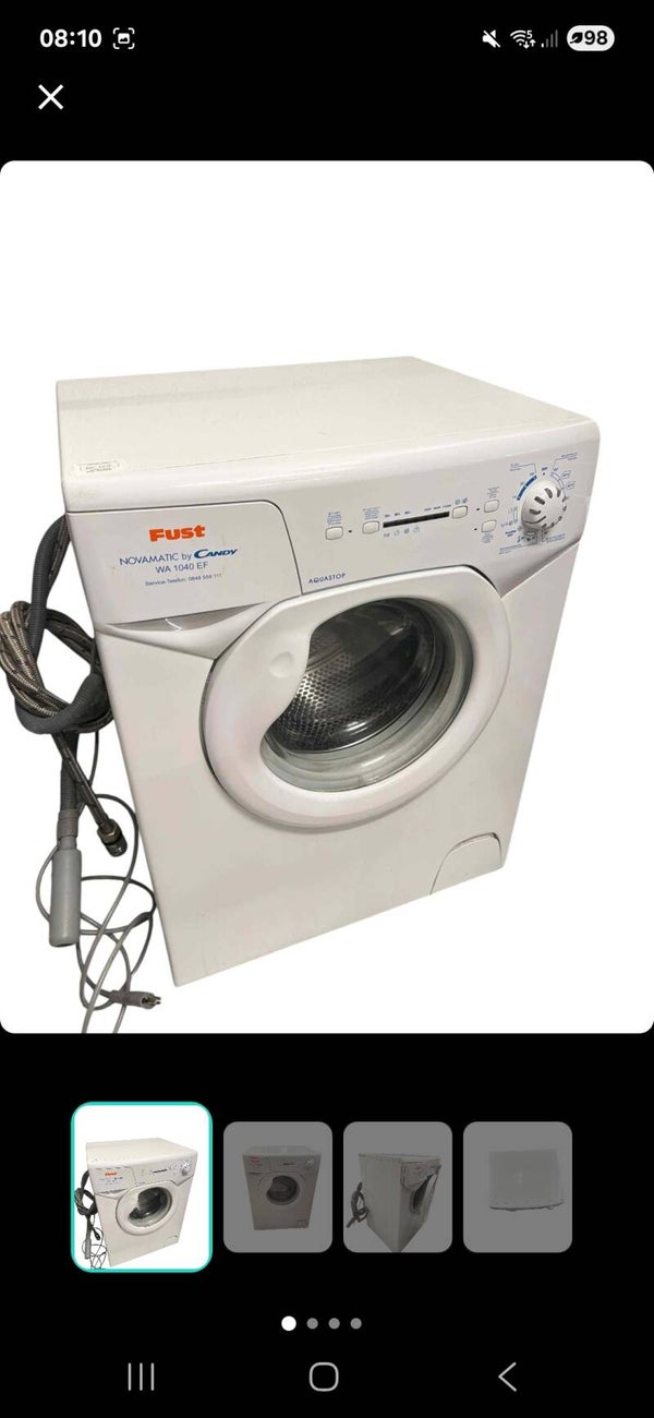 Fust Novamatic WA 1040 EF Waschmaschine mit Aquastop