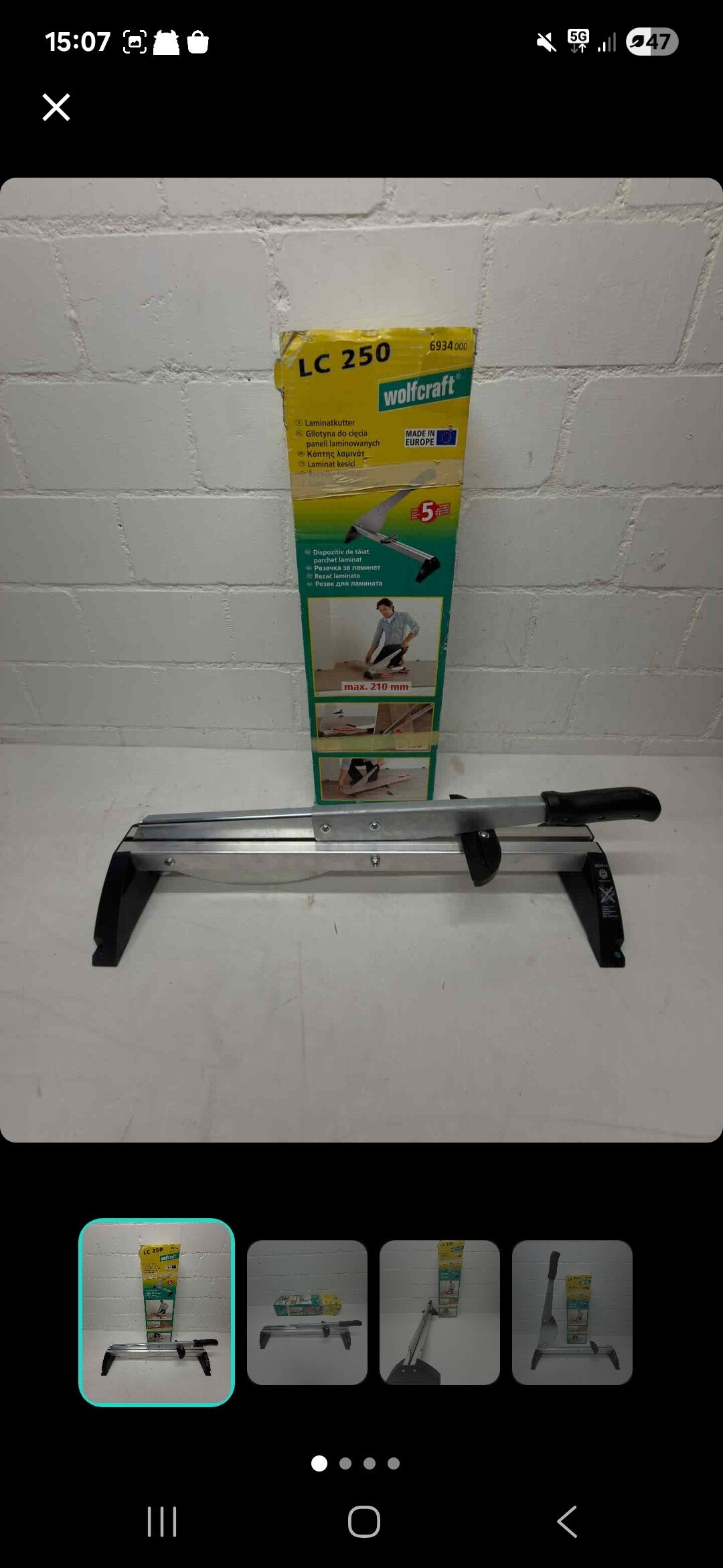 Wolfcraft LC 250 Laminatschneider (Modell 6934000