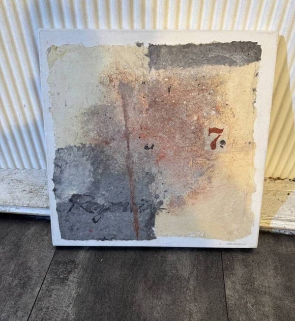 signierte Originalbilder von C. Scartazzini – Mixed Media / Collage