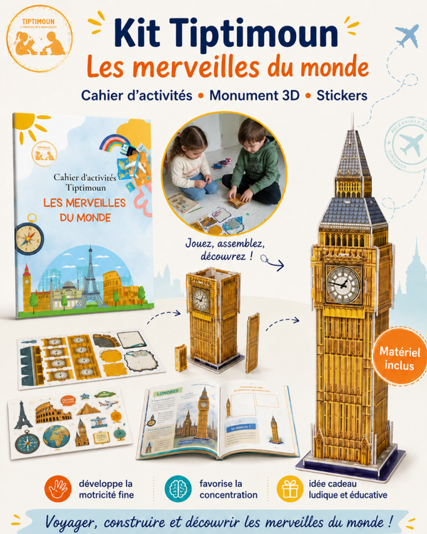 Kit Tiptimoun | Les Merveilles du Monde