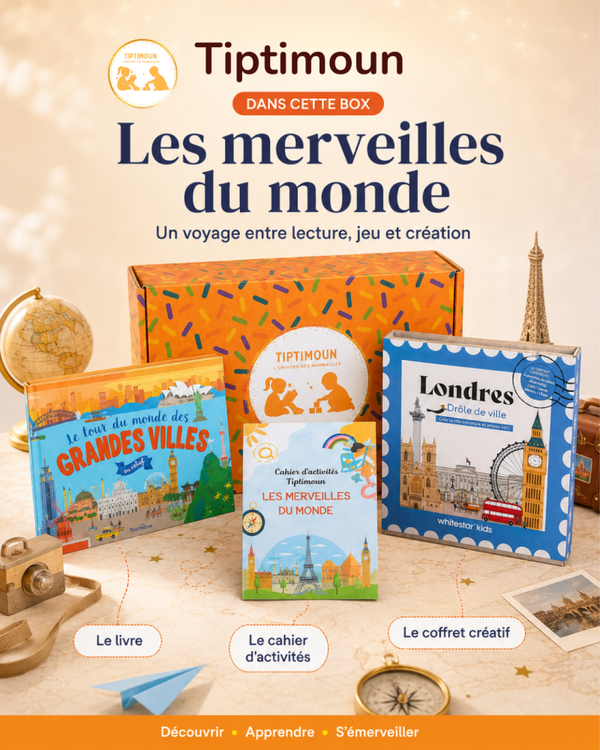 Box Tiptimoun "Les Merveilles du Monde"
