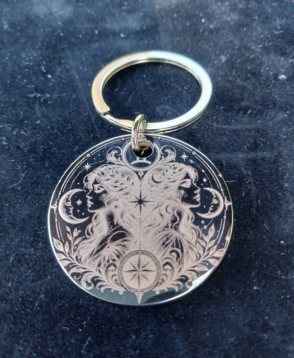 Porte clé Gémeaux