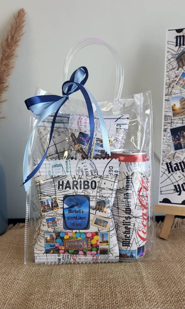 Pack Gourmand personnalisé - VOYAGE