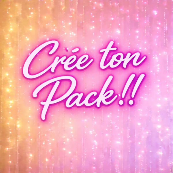 Crée ton PACK GOURMAND Thème classique