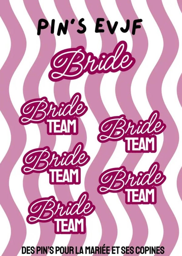 Pin's Bride Team