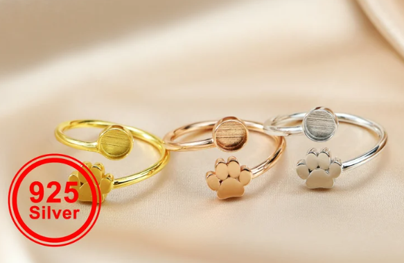 Pootje/cirkel ring