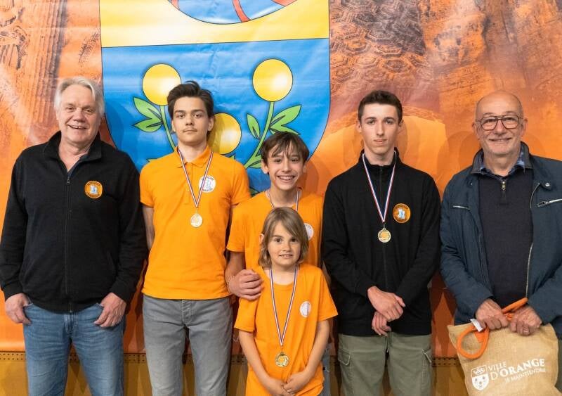 équipe échecs échiquier orangeois  nationale 6 