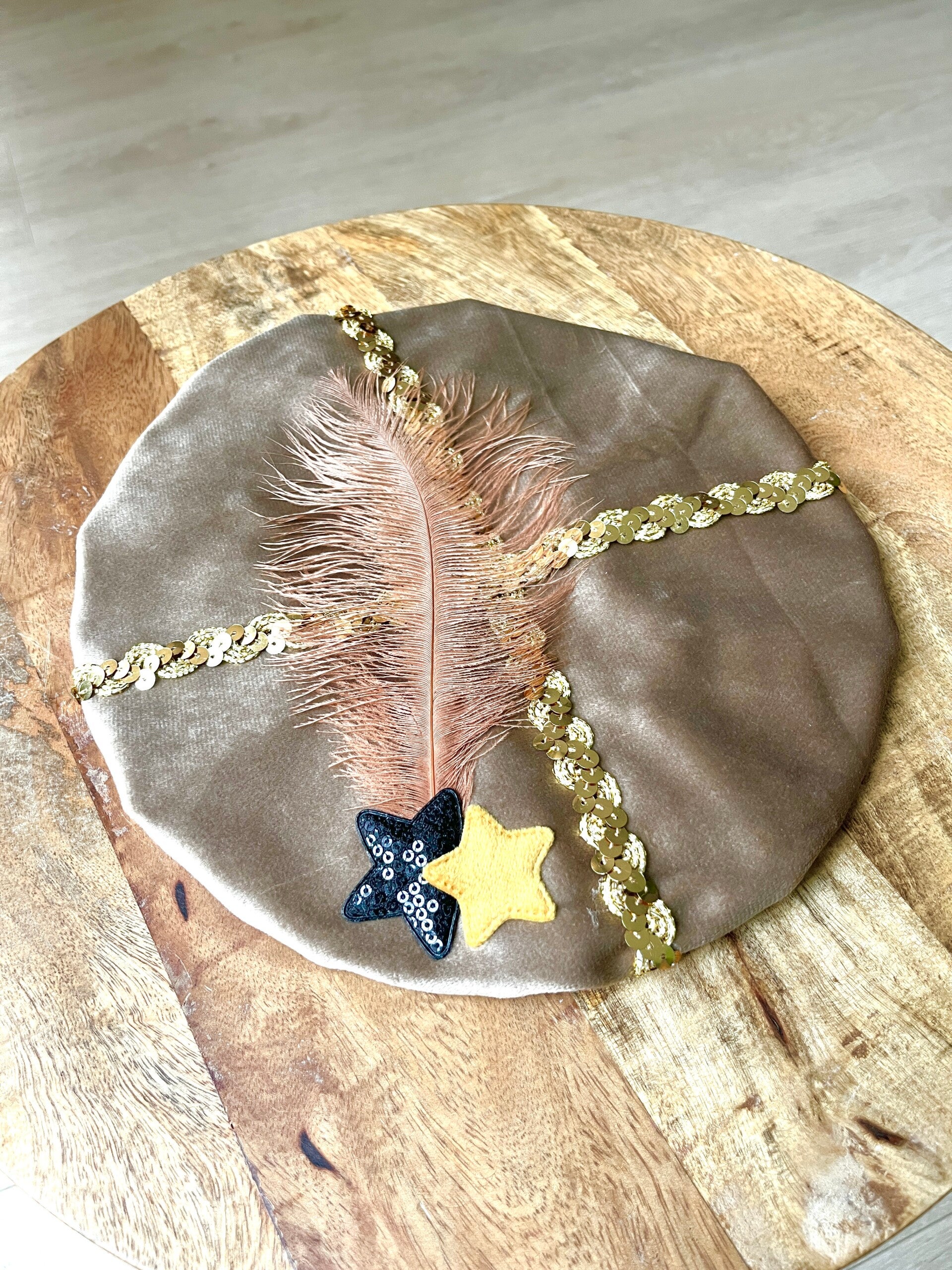 Pietenmuts taupe deluxe