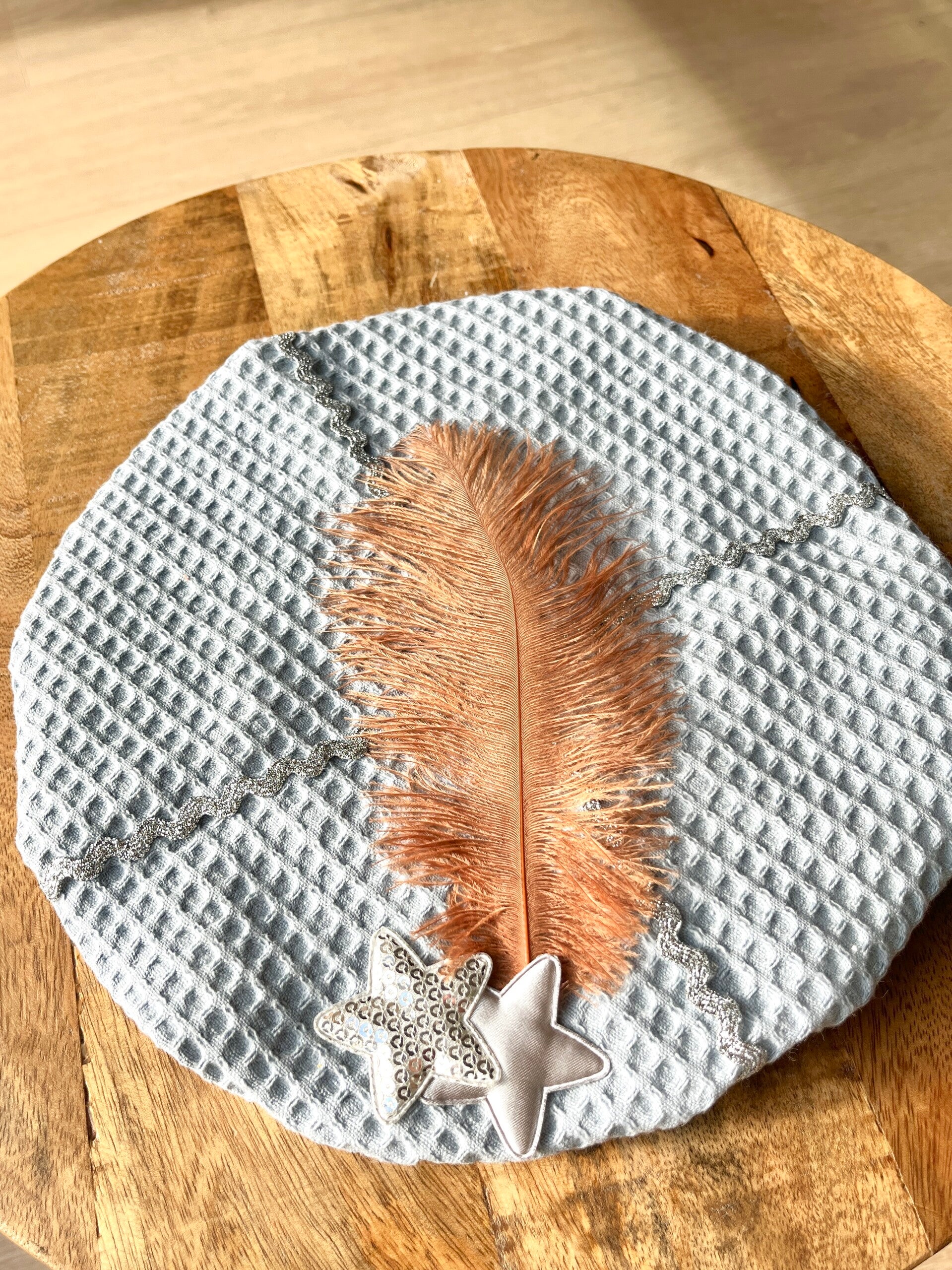 Pietenmuts lichtblauw deluxe