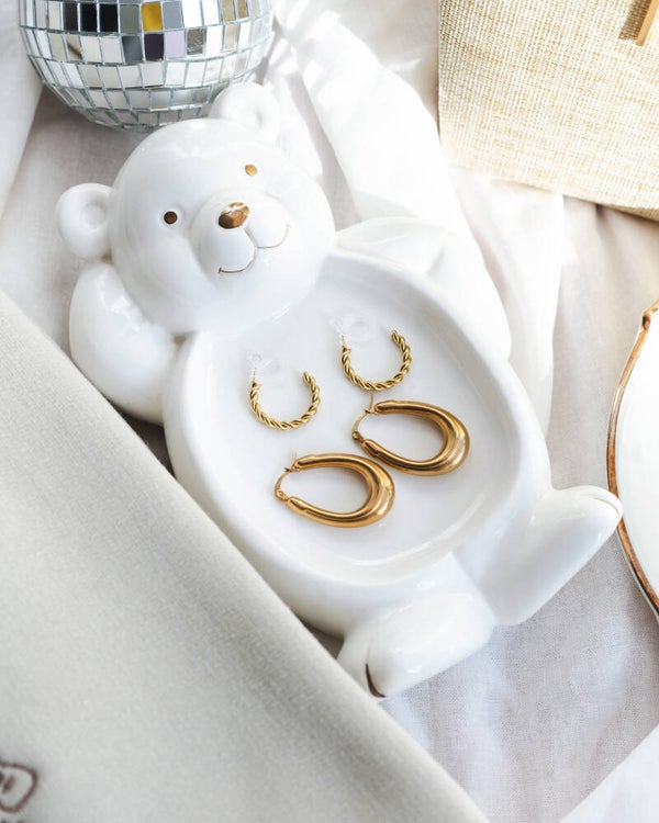 The No piercing twisted earrings