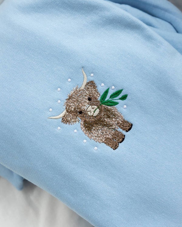 The Fluffy highlander design