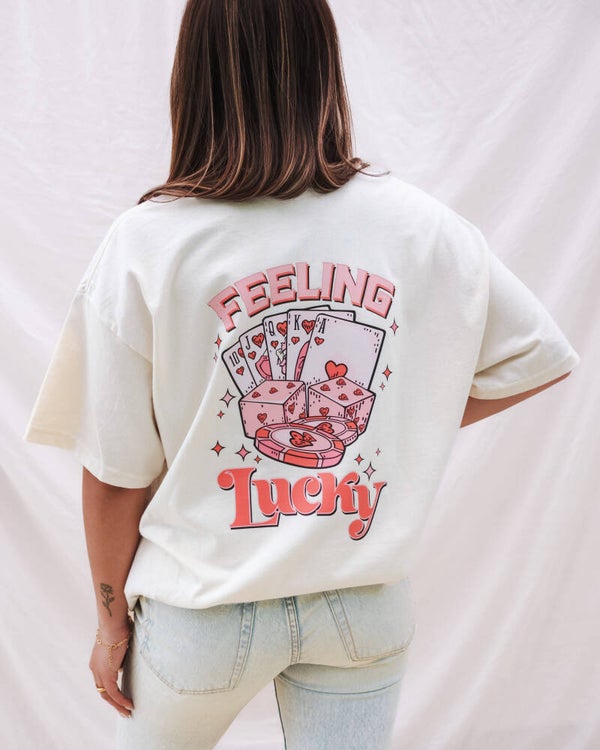 The Feeling lucky tee
