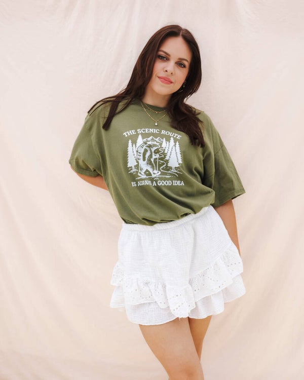 The Scenic route tee