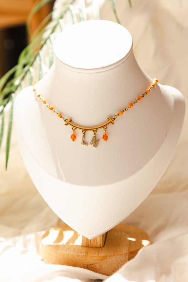 PRE ORDER - Driver Initial necklace