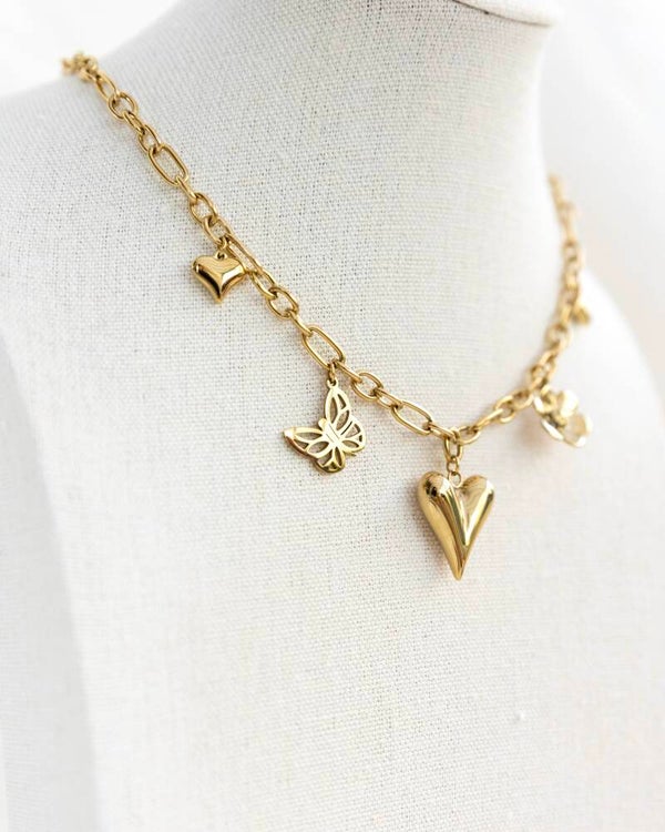 The Love & Wings chain necklace