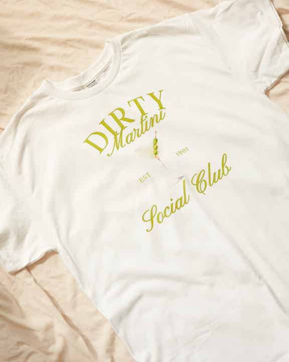 The Dirty Martini tee