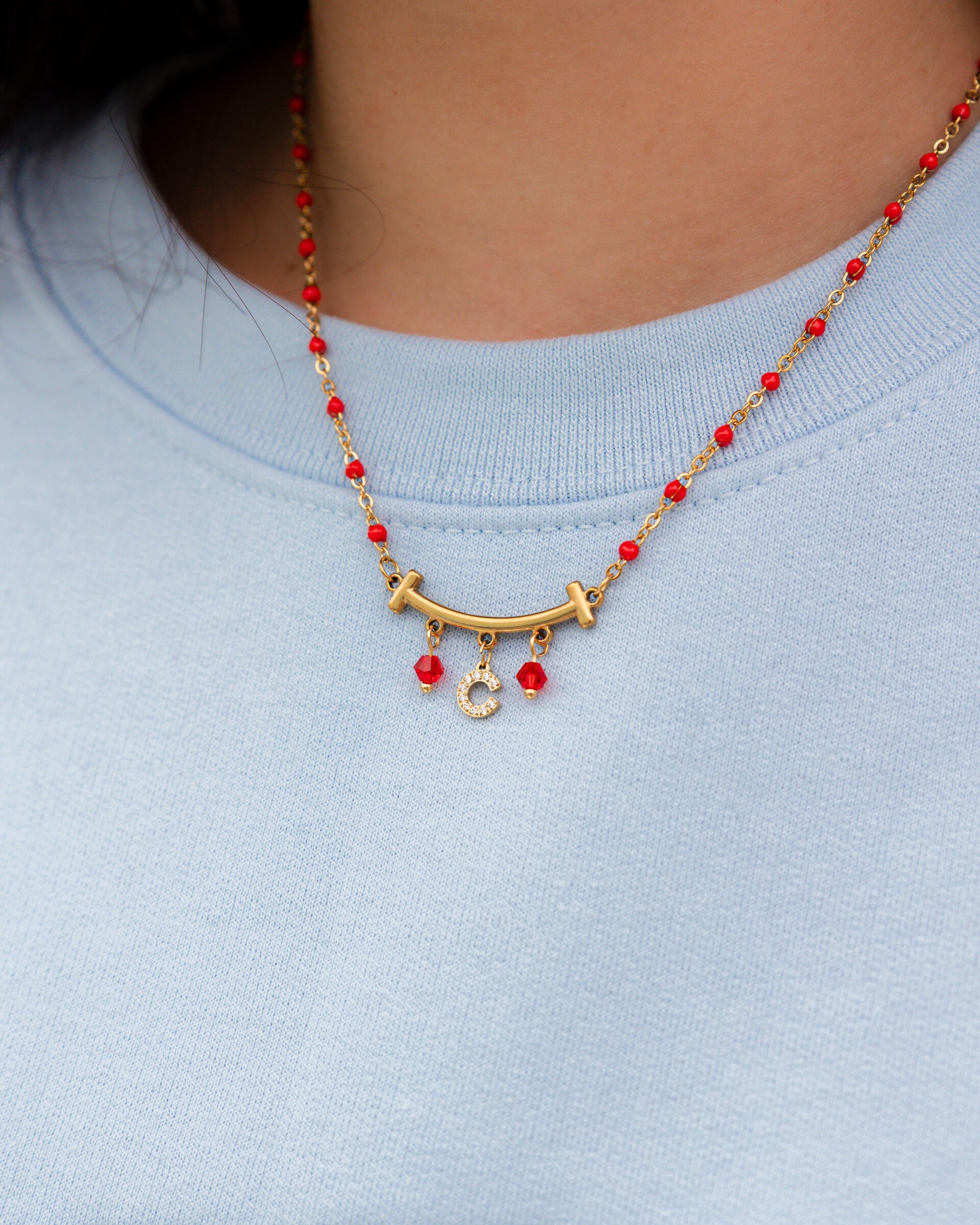 PRE ORDER - Driver Initial Necklace