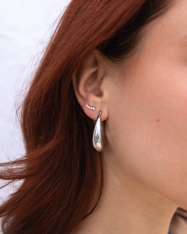 The Sparkly stud earrings