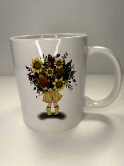 Koffiemok "Alles is liefde" Herfst