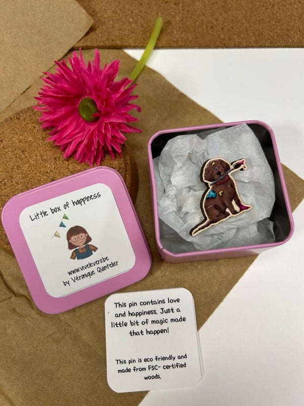 Houten pin - Josefien