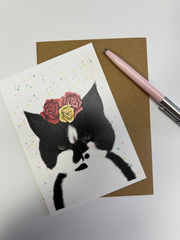 Postkaart - Frida Kat-lo