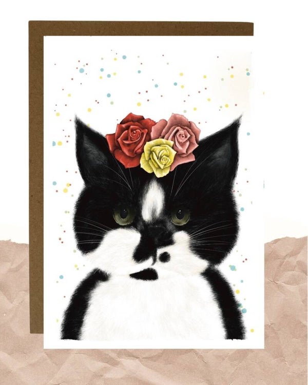 Postkaart - Frida Kat-lo