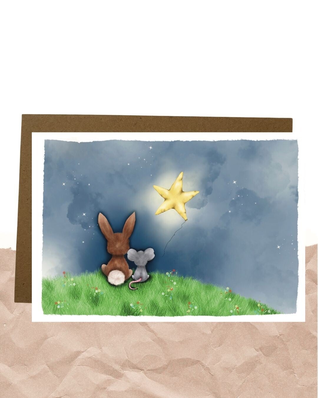 Postkaart - een lichtpuntje