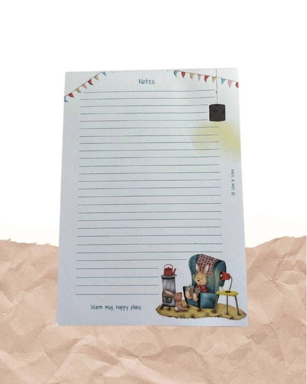 Notitieblokje A5 - "Cosy Times"