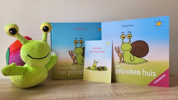 Scheidingspakket kind | Boek, werkboek & knuffel bij scheiding