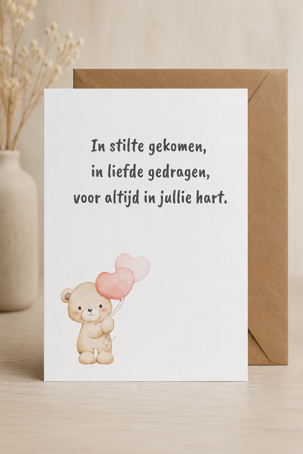 Kaart- verlies kind tijdens zwangerschap