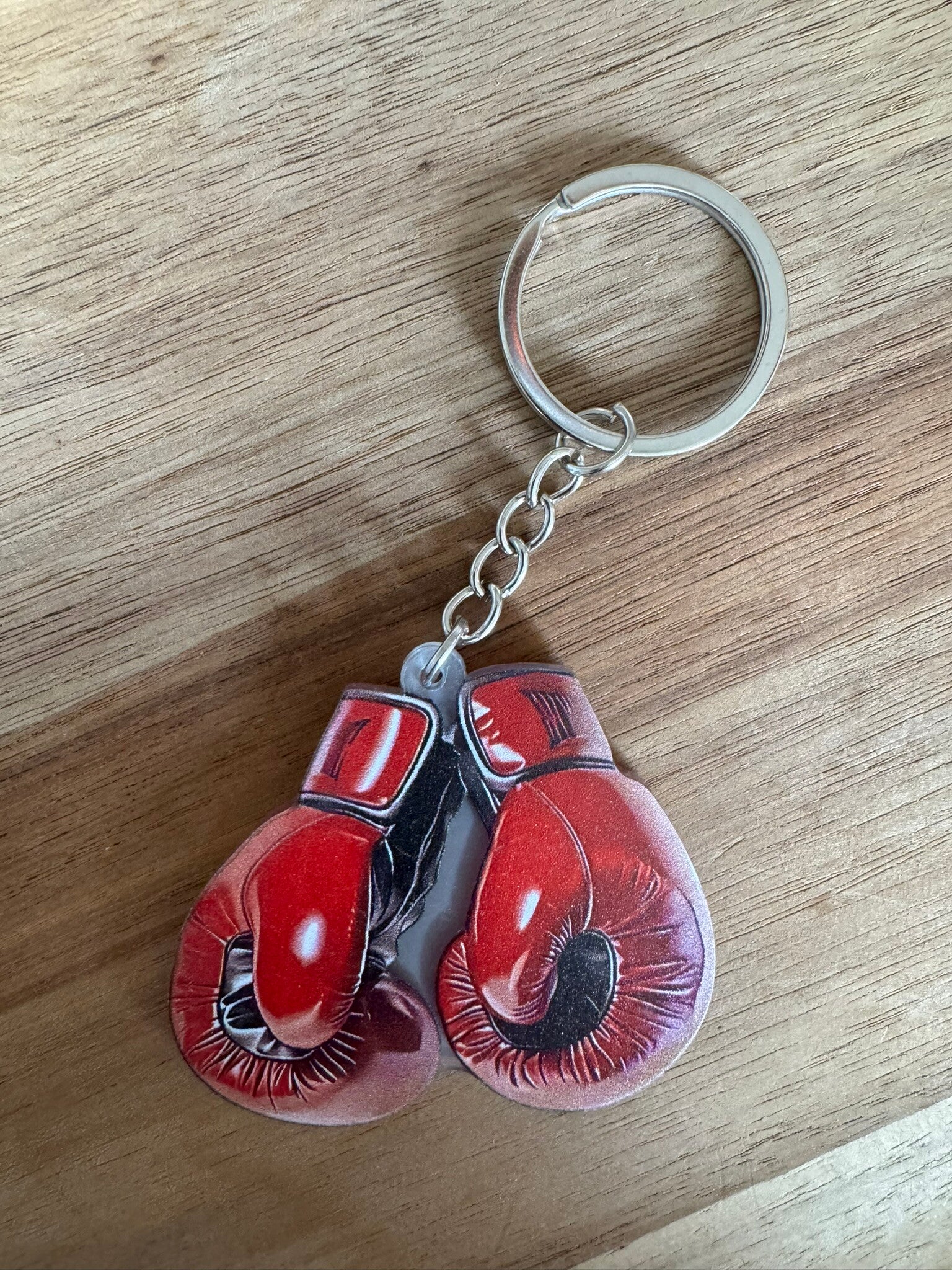 Bokshandschoen sleutelhanger