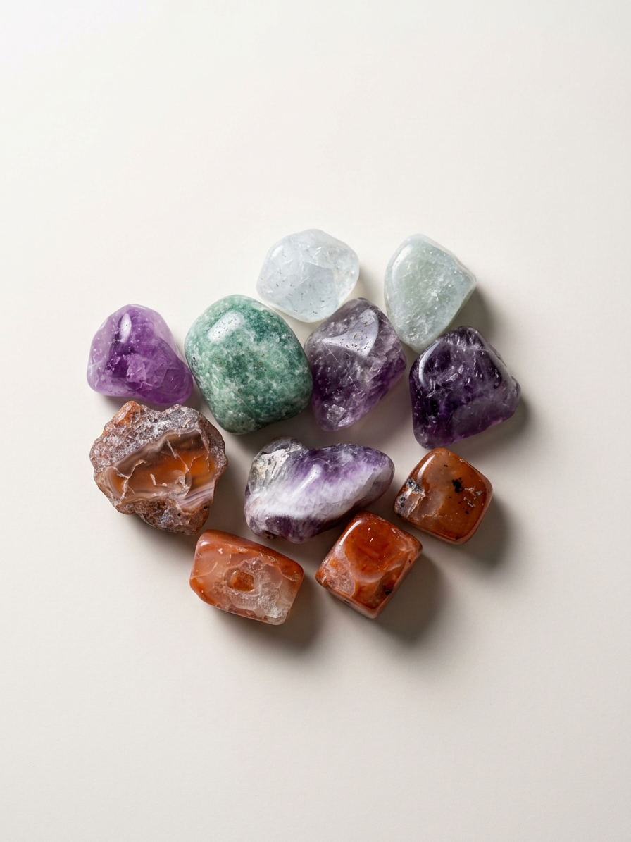 Kleine edelsteentjes 10 stuks