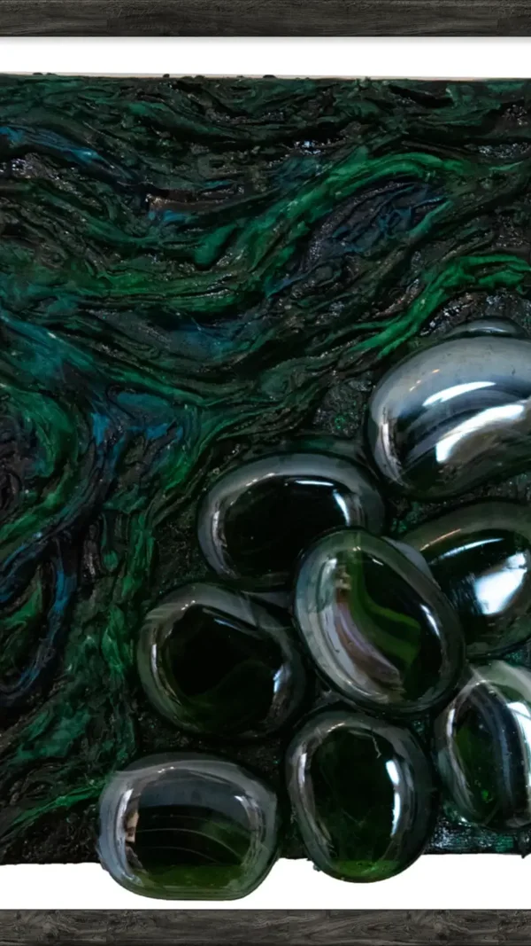 Glass stones in the deep