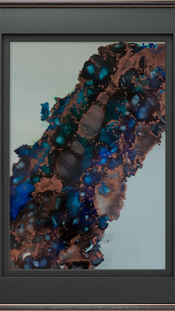 37. The blue copper vein