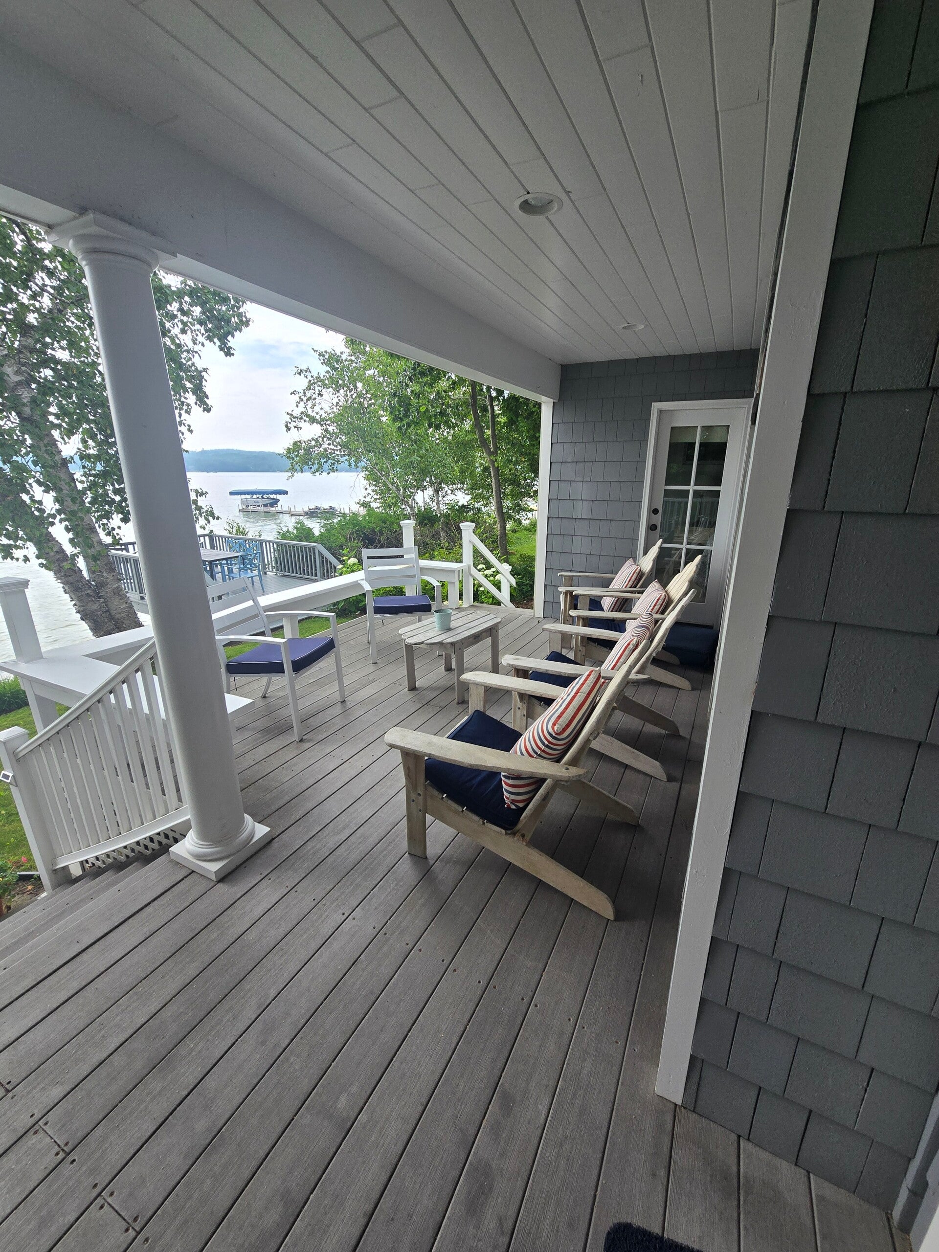 Walloon Lake Vacation Rental Porch