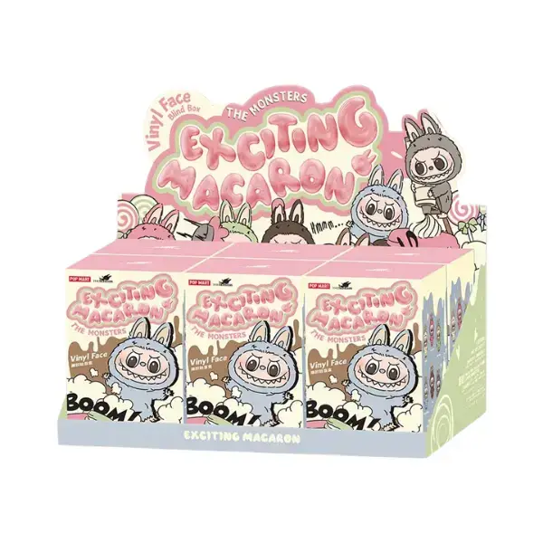 Labubu EXCITING MACARON Sealed Case 100% Authentic
