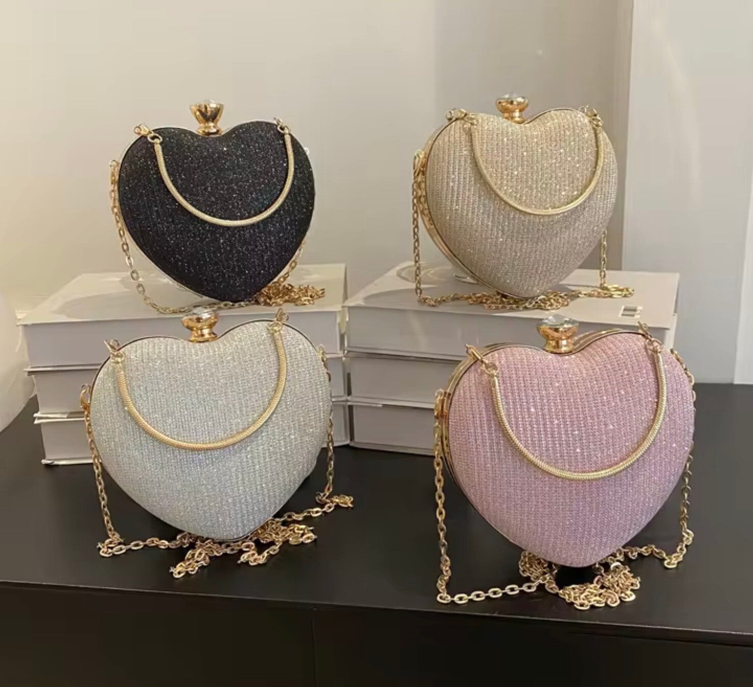 Luxe heart Tas