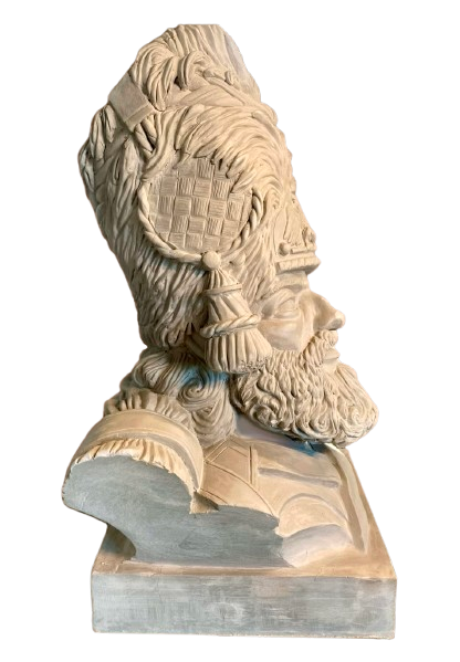 Soldat de La Vieille Garde Napoléonienne sculpté à Camoel