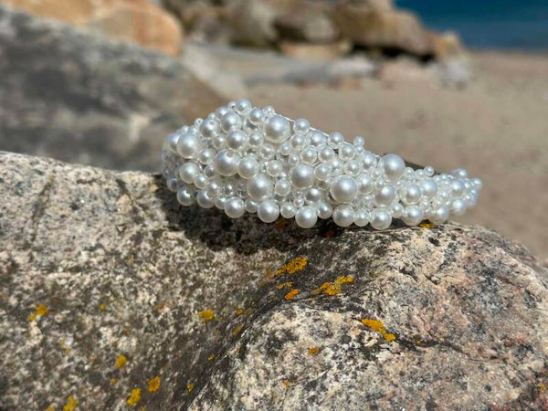 Destiny - Stunning Unique Crown Pearl Tiara