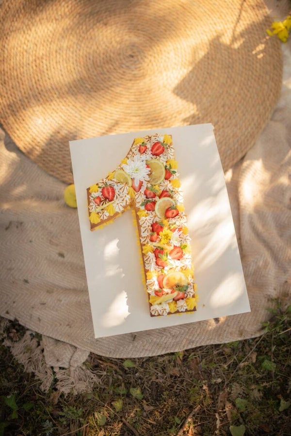 Number Cake - Letter Cake