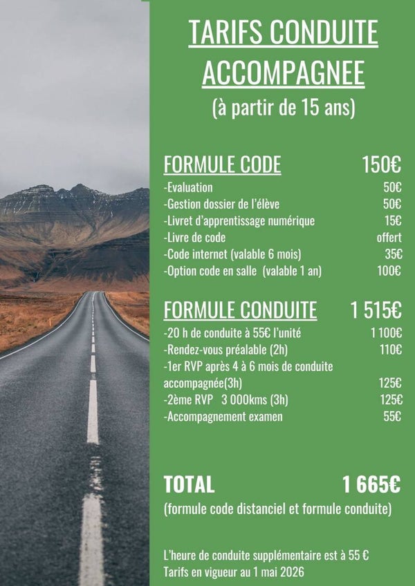 Conduite accompagnée