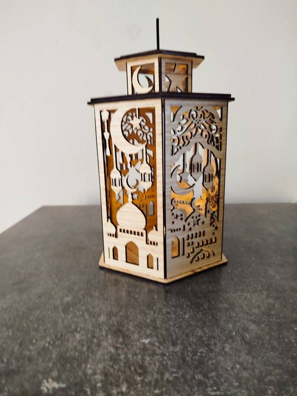 ✨Lanterne en bois orientale ✨