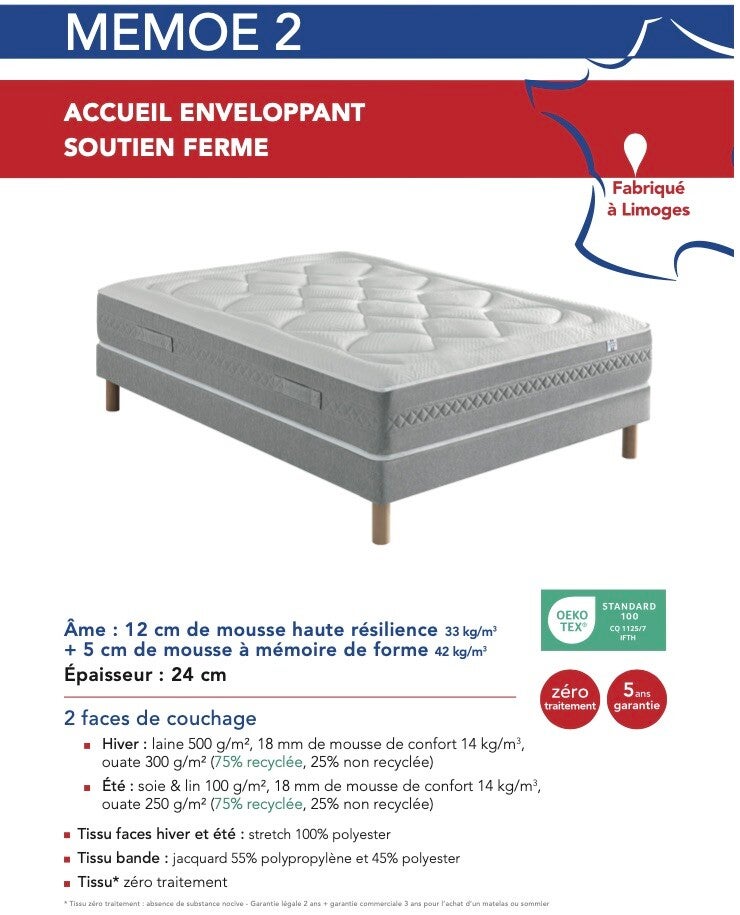 Matelas MEMO 2