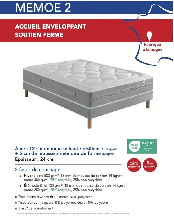 Matelas MEMO 2