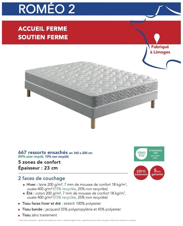 Matelas ROMEO 2